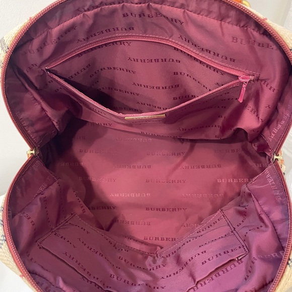 BURBERRY handbag shoulder purse authentic - Picture 4 of 12